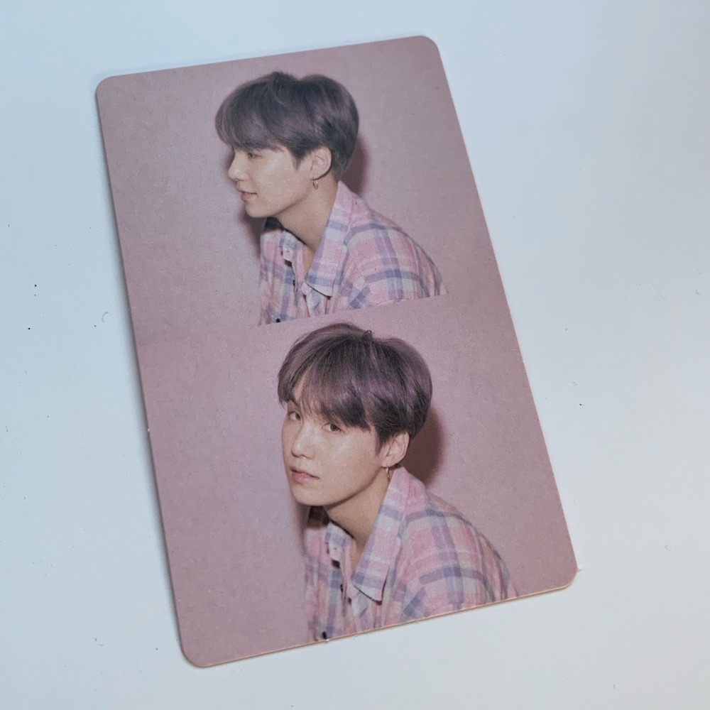 Yoongi (Suga) Photocard